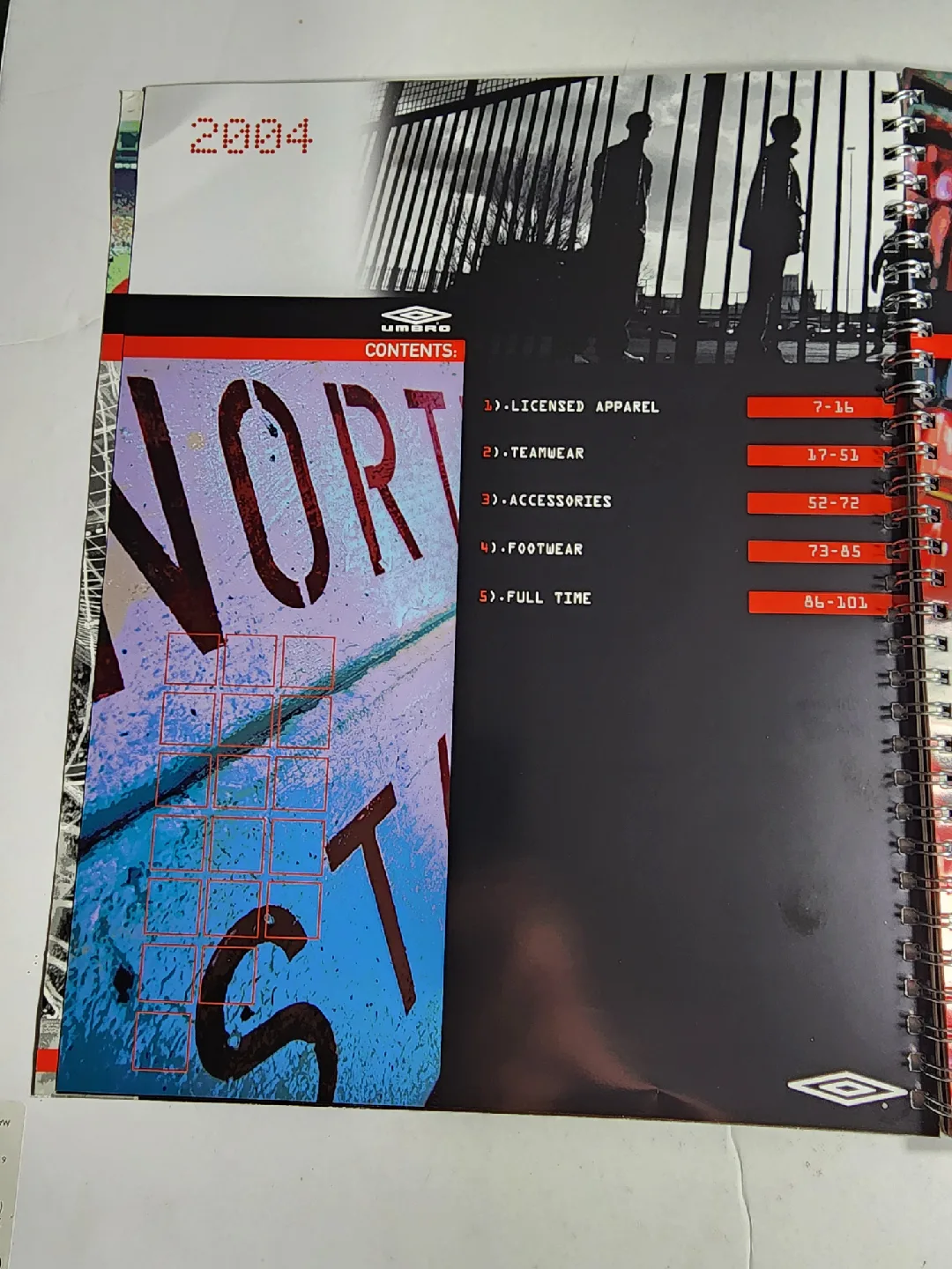 Umbro Soccer Launch 2004 Spiral Notebook image indicator(6)