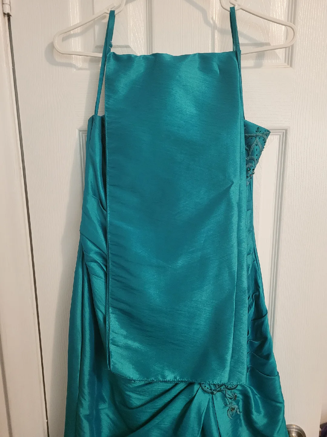 Green Formal Dress -Size 8-Petite Size-Please Read Description! image indicator(4)