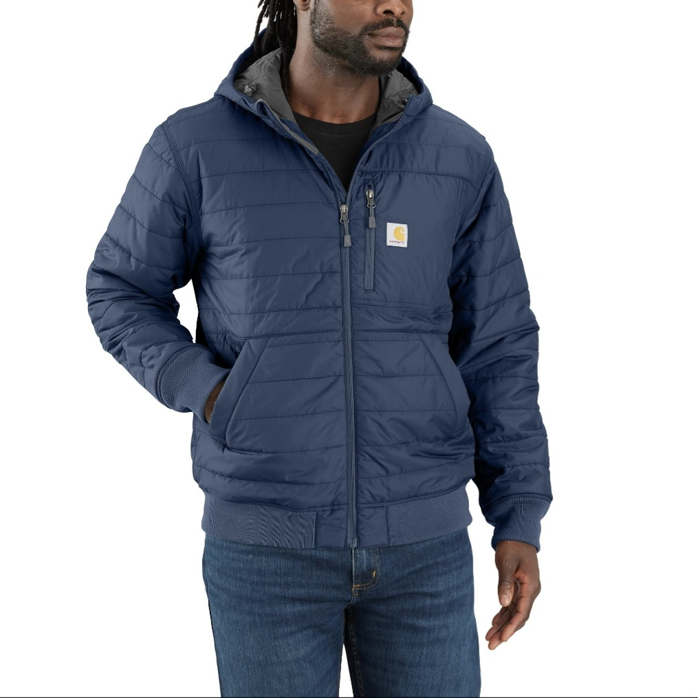 BNWT Men's Carhartt Relaxed Fit Quilted Fleece Lined Jacket - photo 2