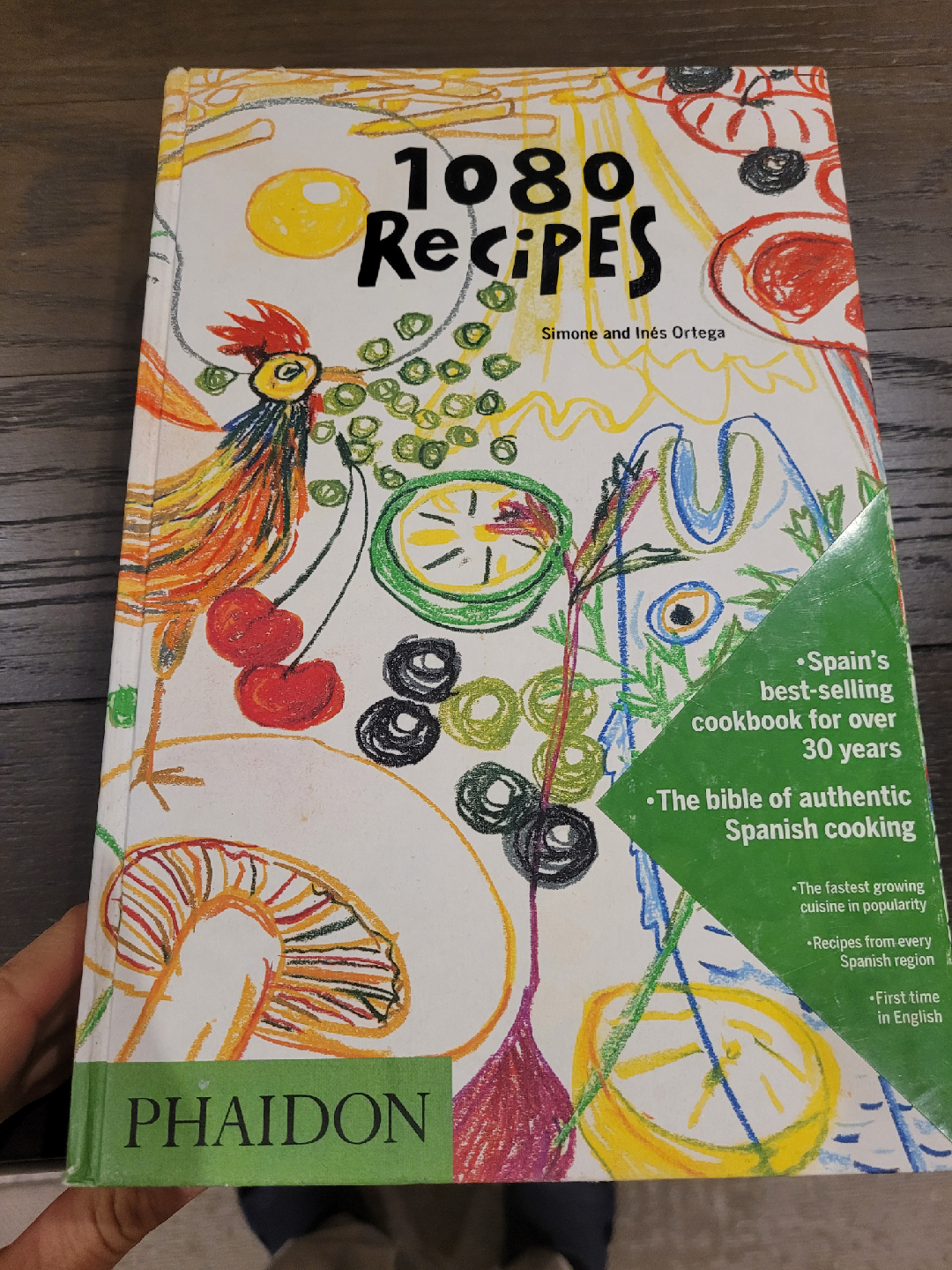 1080 Recipes Cookbook by Simone and Inés Ortega