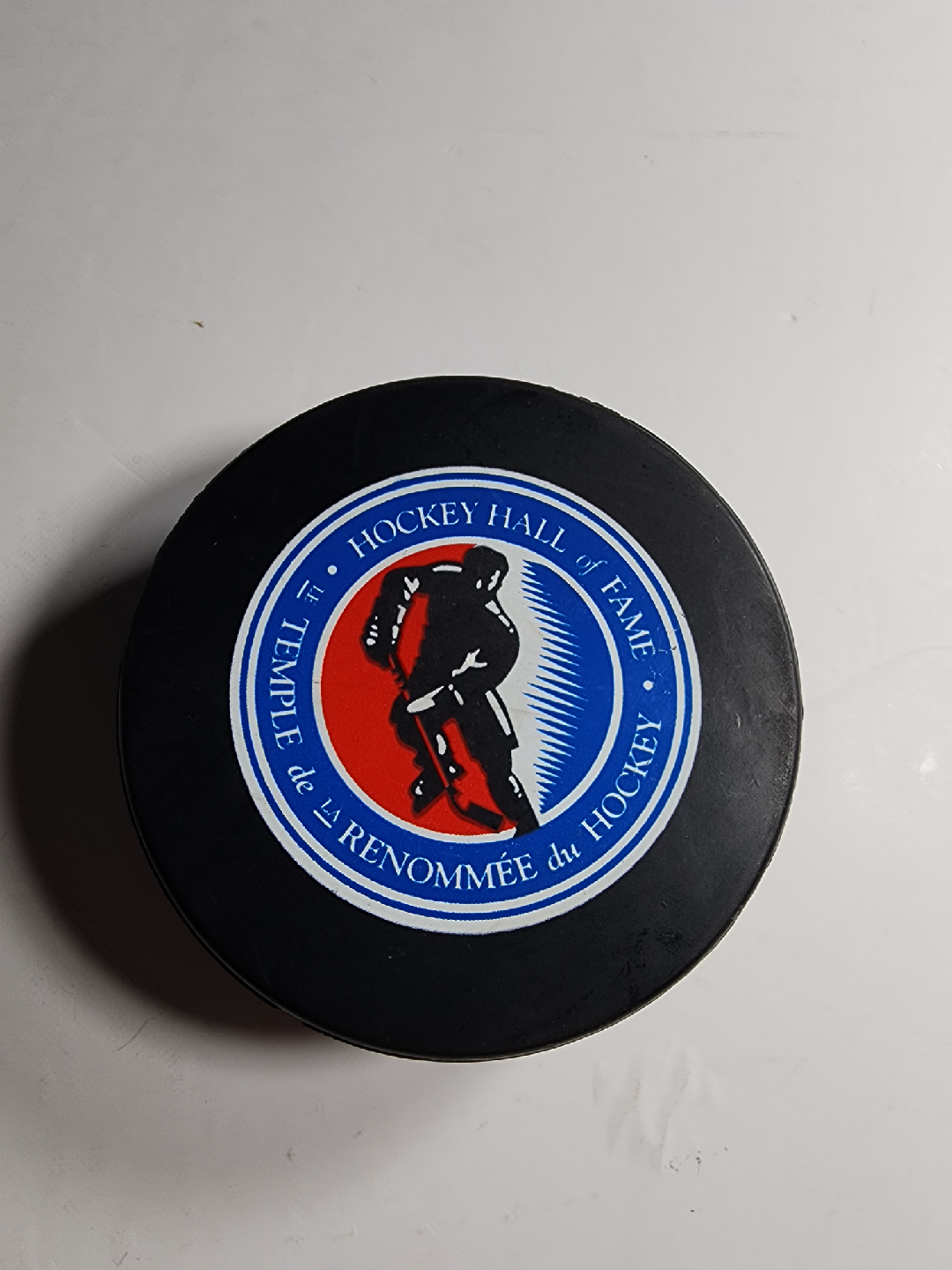 Lanny McDonald Inducted 1992 Hockey Puck - photo 2
