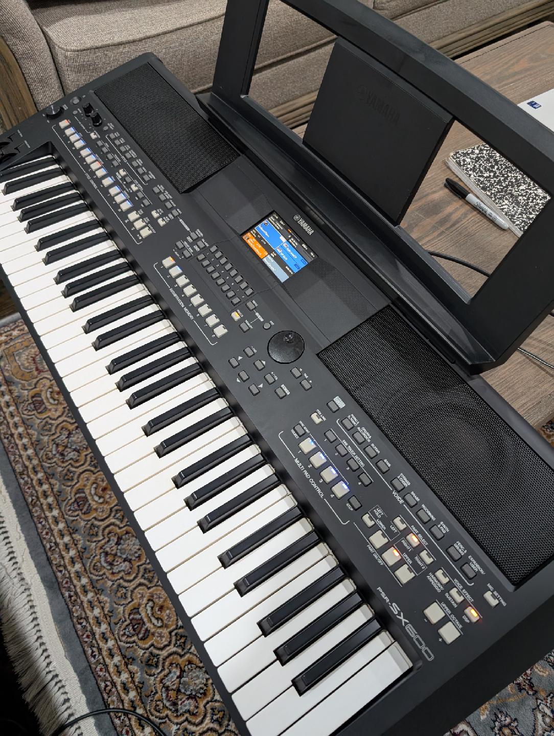 Yamaha PSR-SX600 Keyboard with Stand