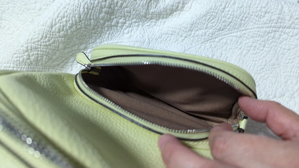 New Coach LTH MN CT BP Pale Lime Backpack image indicator(5)