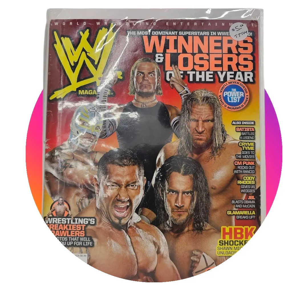 (49) WWE Magazine Lot - Wrestling Entertainment image indicator(2)