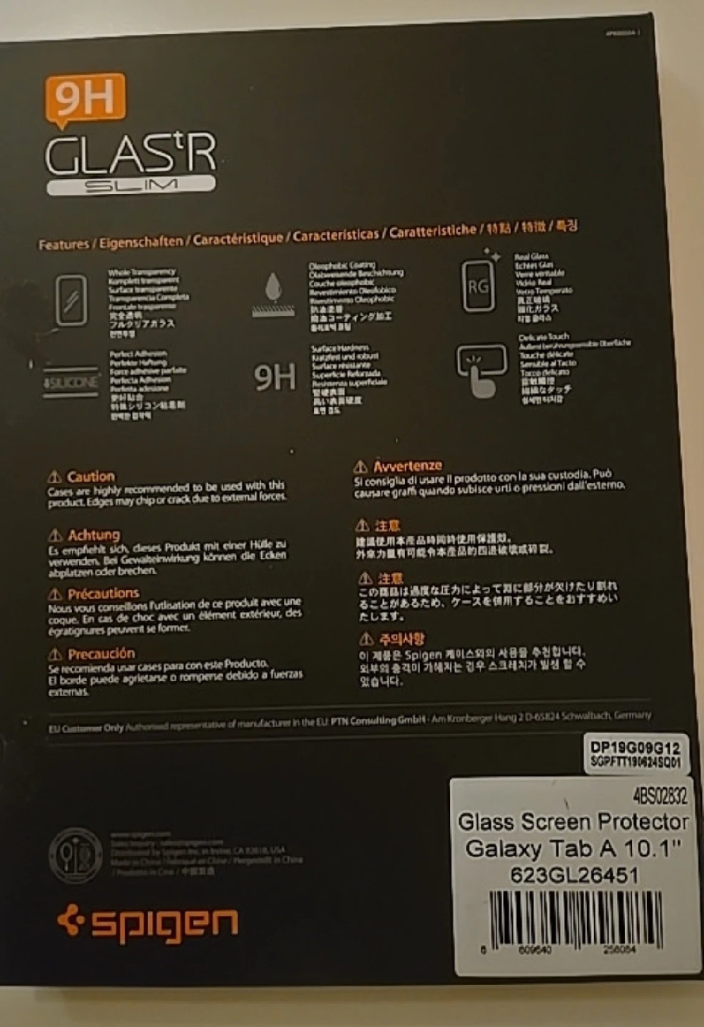 Spigen Glas.tR Slim Galaxy Tab A 10.1" Screen Protector - photo 2