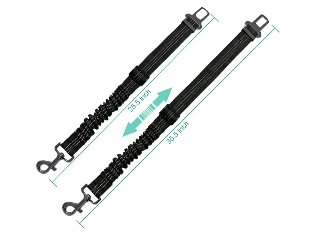 Adjustable Pet Car Seat Belt image indicator(2)