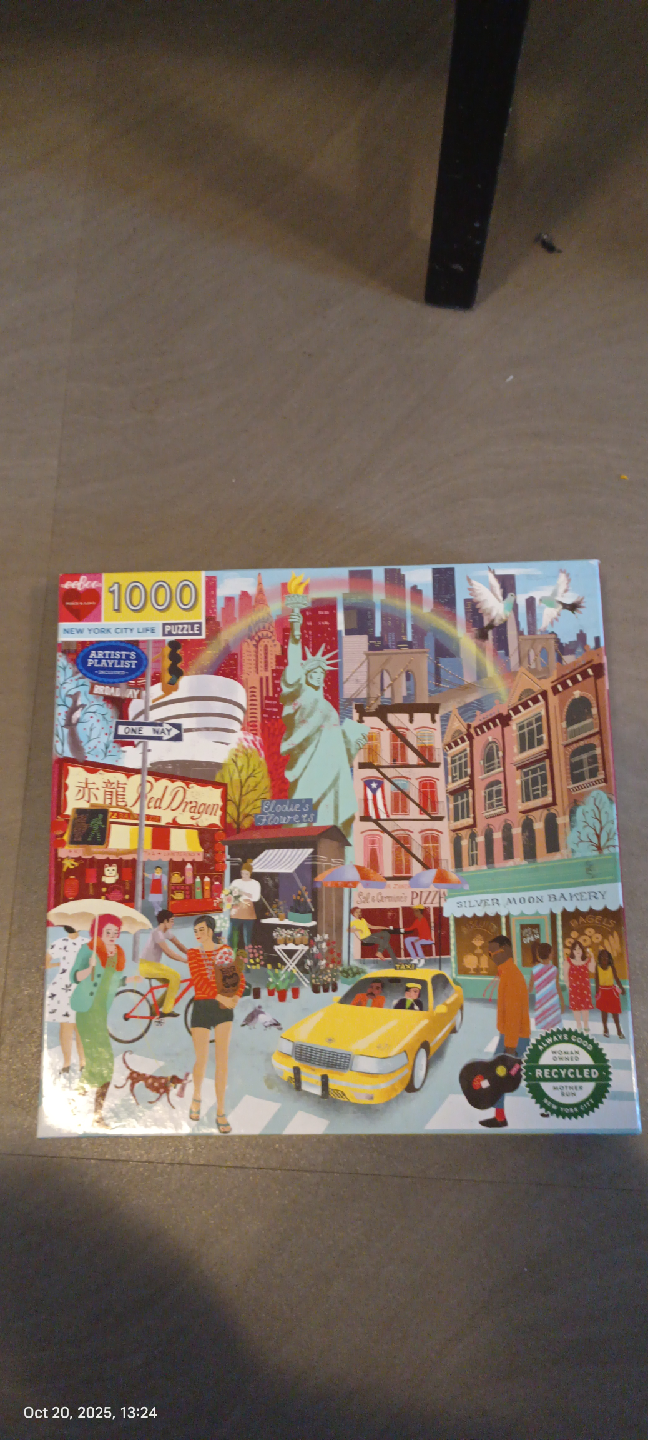 1000 Piece New York City Life Puzzle