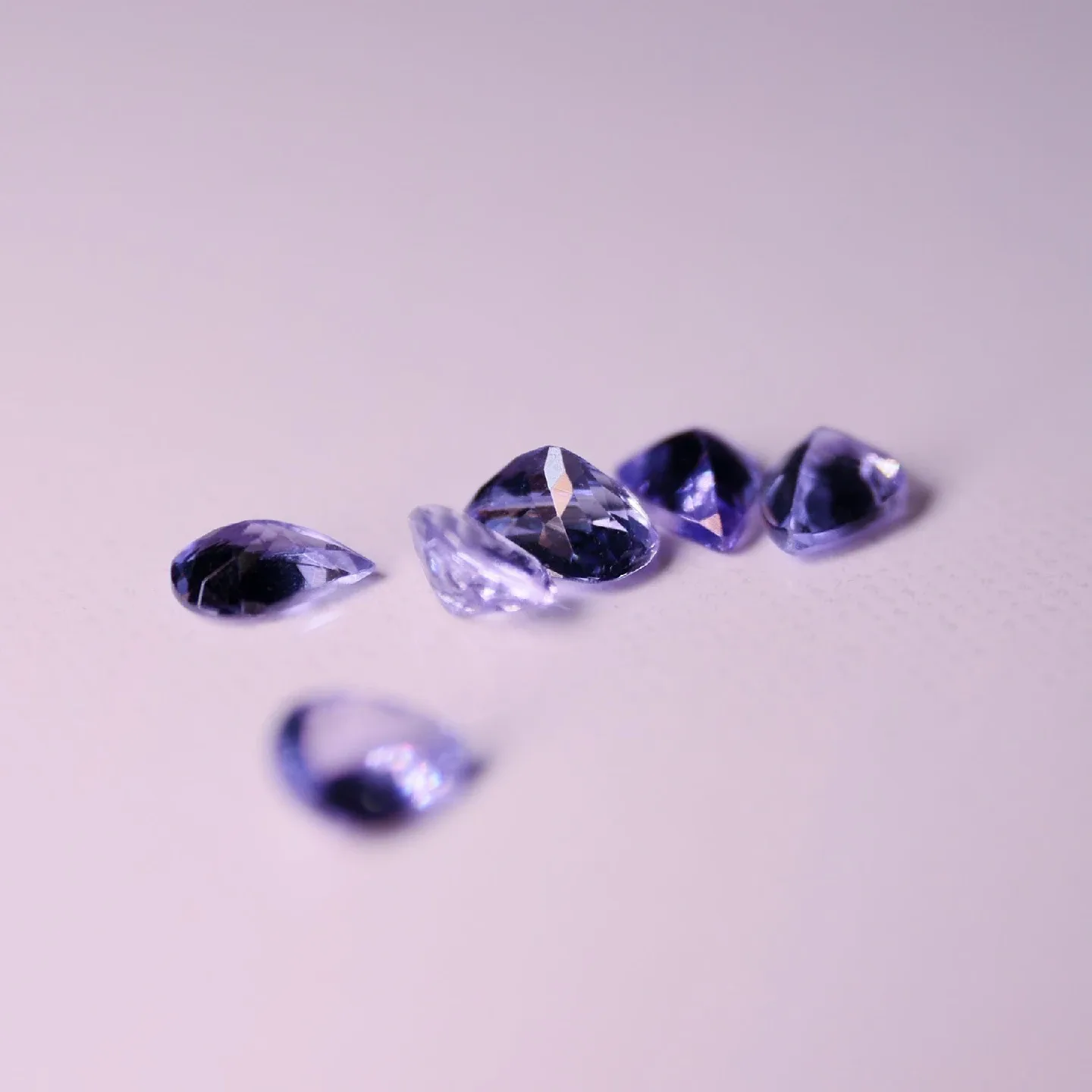 3.19 ct Natural Tanzanite - 6 Gemstones w/ Appraisal ($2,550.00) image indicator(5)