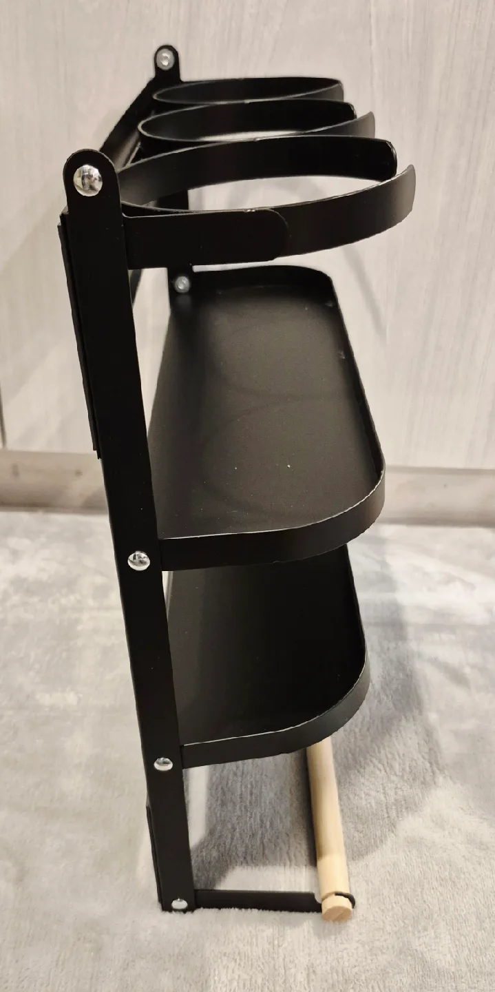 Water Bottle Cup Organizer Rack, Fridge Magnetic and Wall Mount image indicator(4)