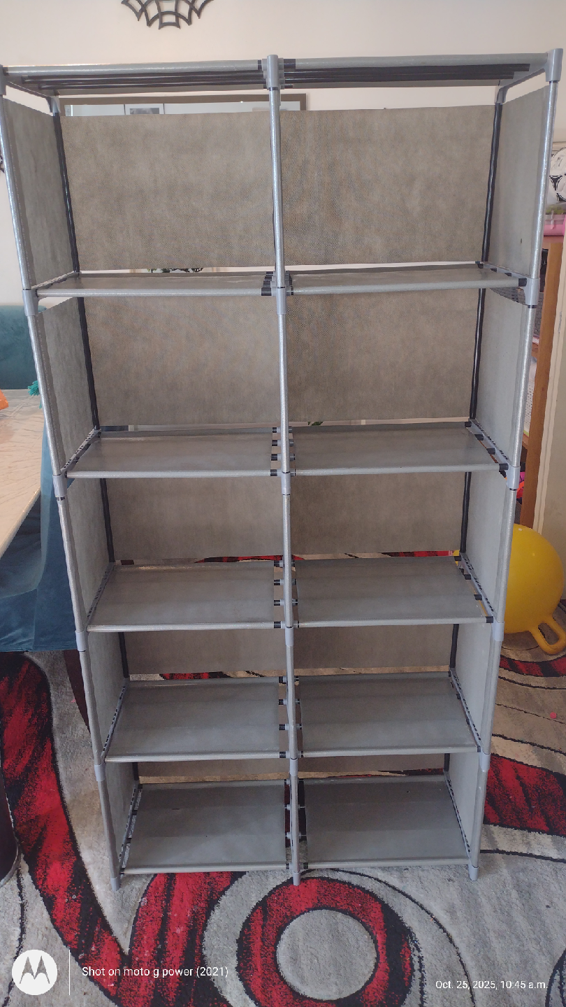 Storage Shelf Unit - 62" Height