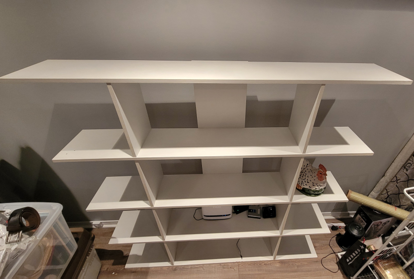 White Cube Shelving Unit - photo 2