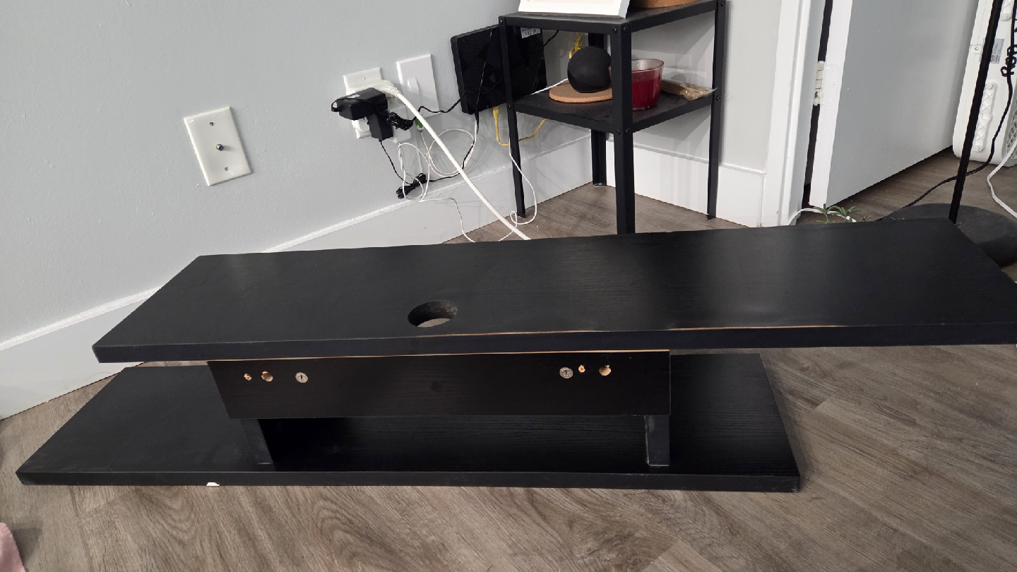 TV Stand / Floating Shelf – Fits up to 65” TV - photo 4