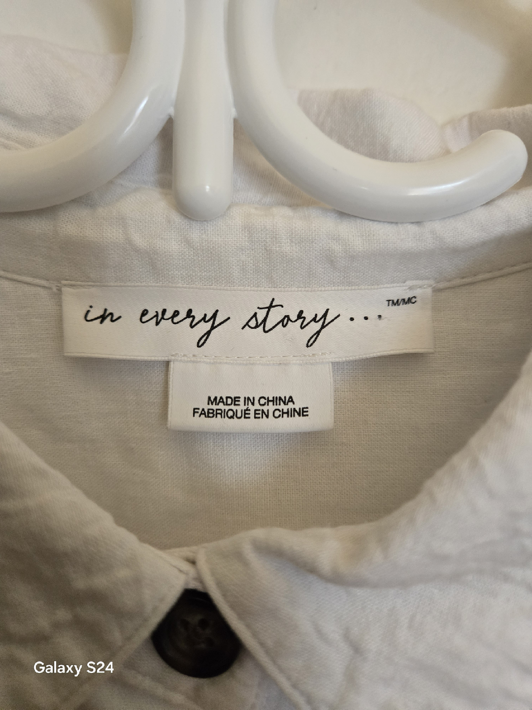 In Every Story White Button-Up Shirt - photo 2