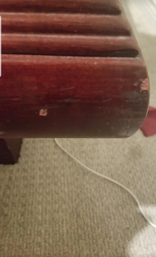 low wooden coffee table - photo 3