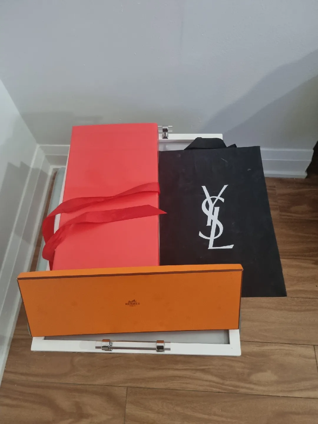 Hermès & YSL Empty Gift Boxes thumbnail