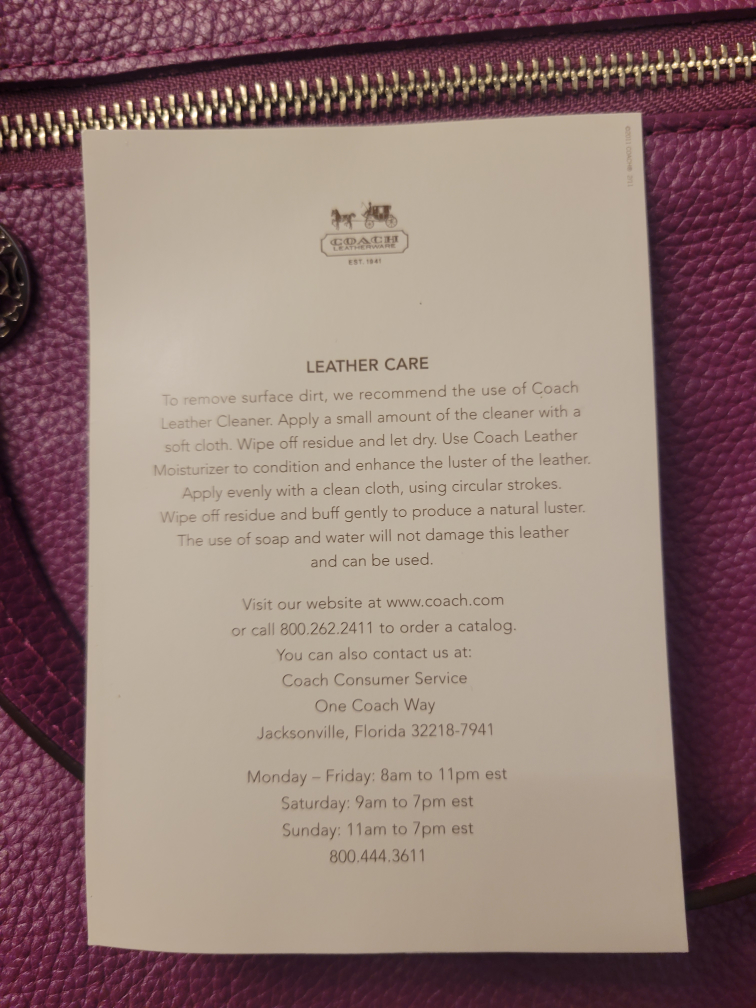 Coach LTH Alexandra Purple Leather Satchel - photo 2