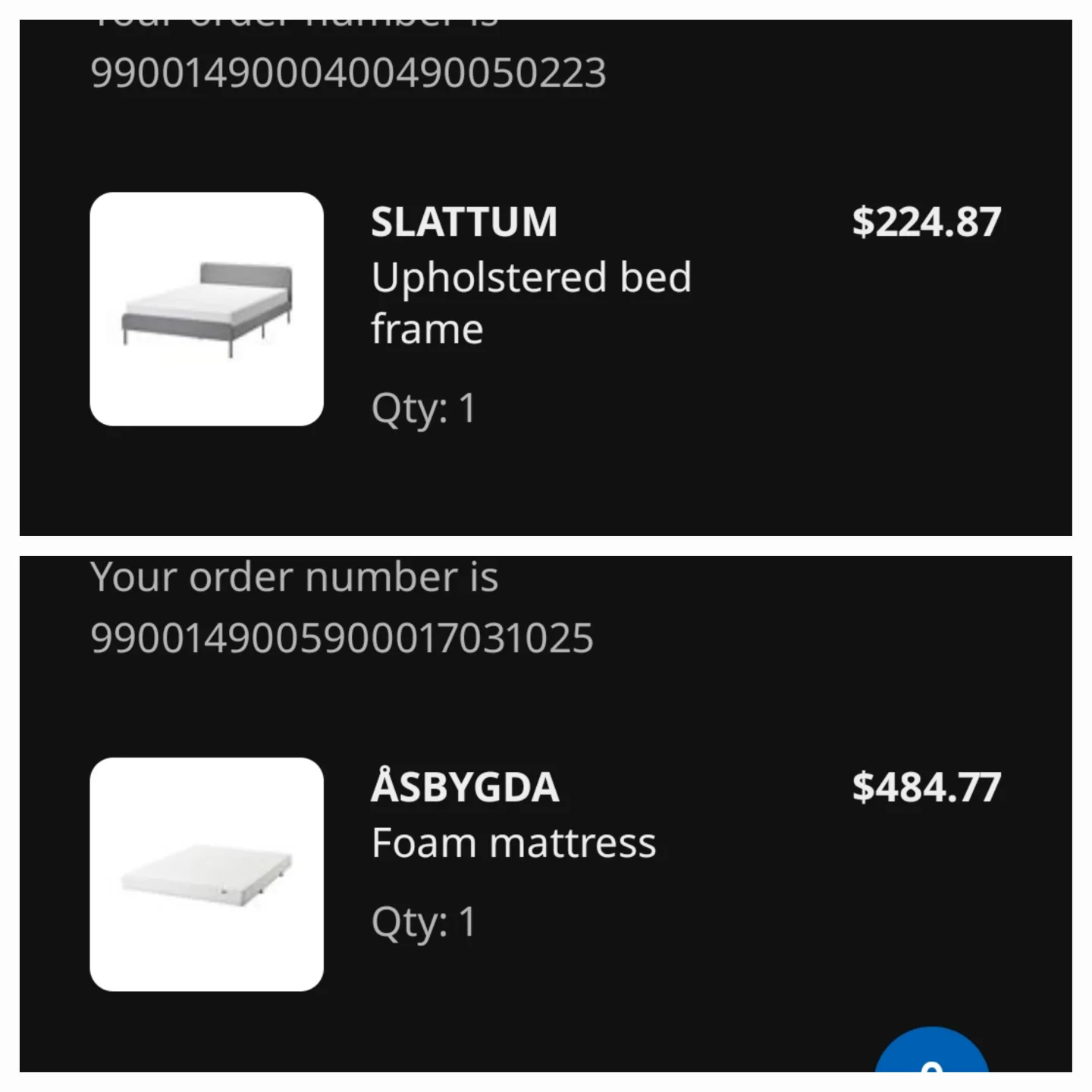 Ikea Full Frame and Mattress image indicator(6)