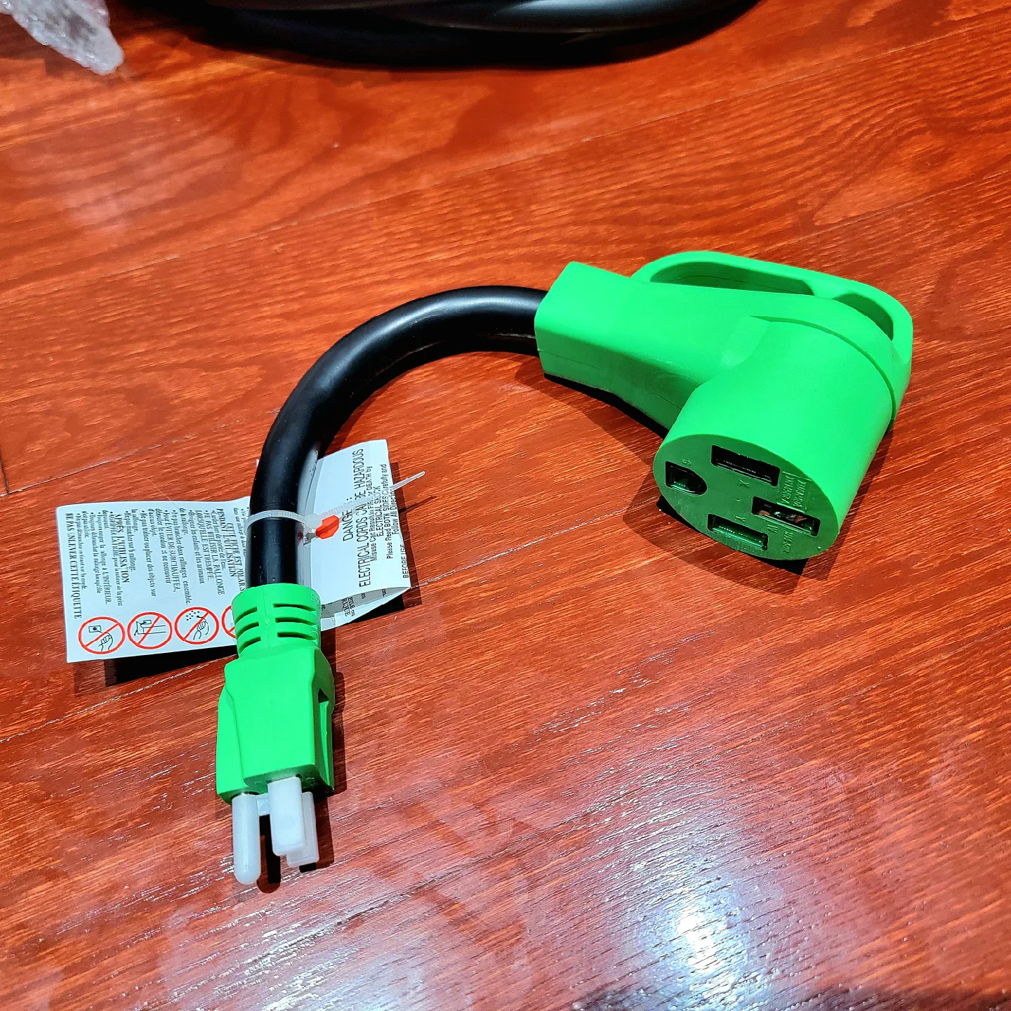 TopWeb Portable Level 1 & 2 EV Charger image indicator(8)