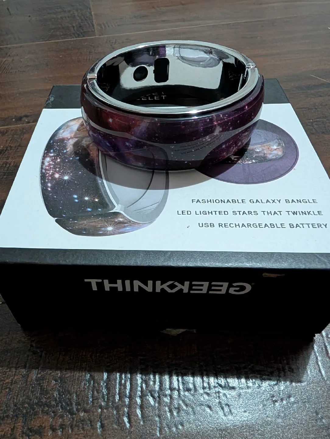 Celestial Fireworks Bracelet - Galaxy Bangle thumbnail