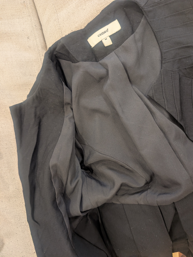 Cameo Black Blazer - Size M - photo 2