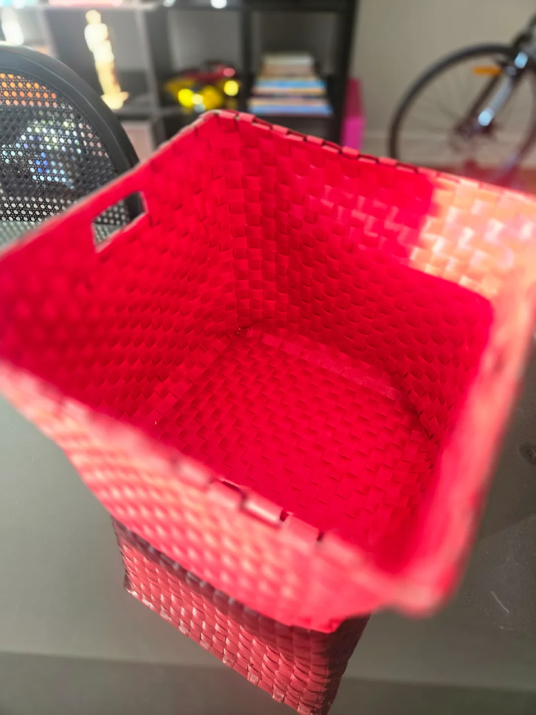 🥕Red Woven Storage Basket🥕 image indicator(2)