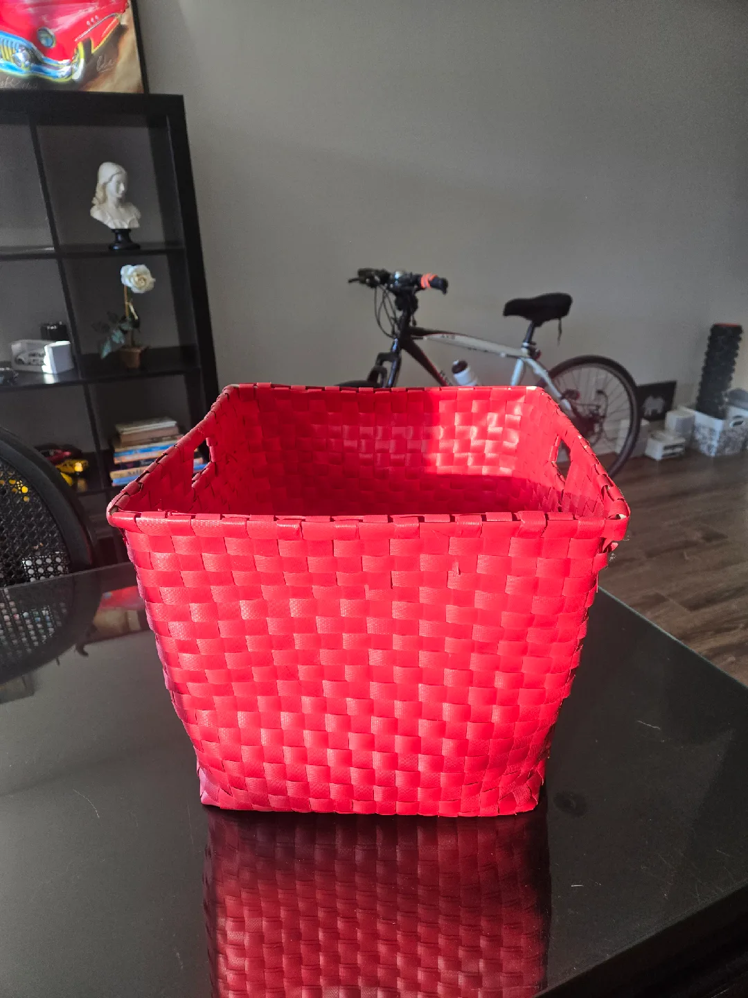 🥕Red Woven Storage Basket🥕 image indicator(3)