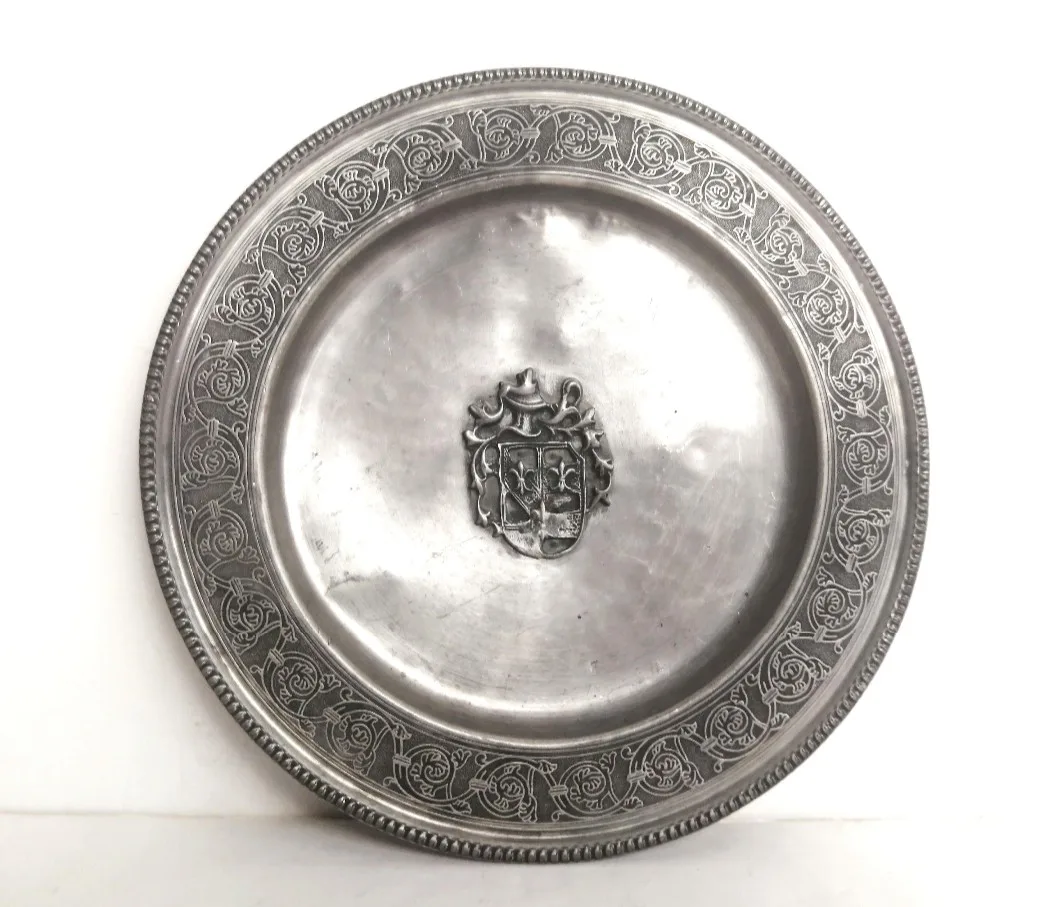 Peltro Pewter ~ Fleur de Lis Coat of Arms, Wiesbaden image indicator(8)