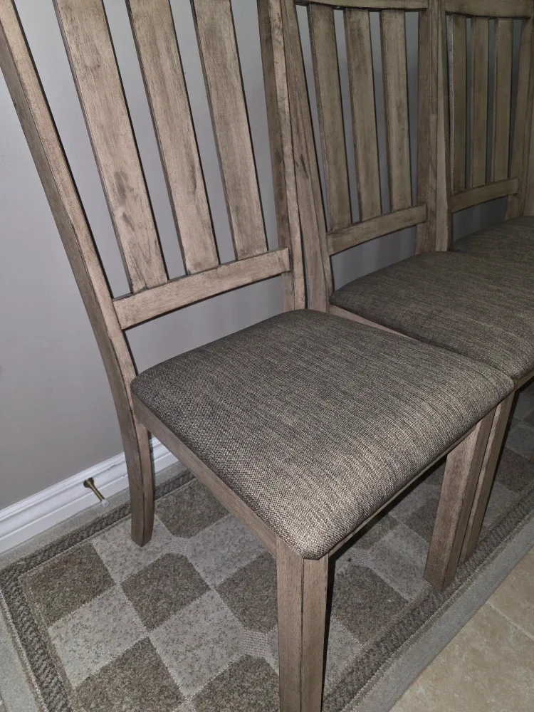 Set of 4 Wood Dining Chairs image indicator(3)