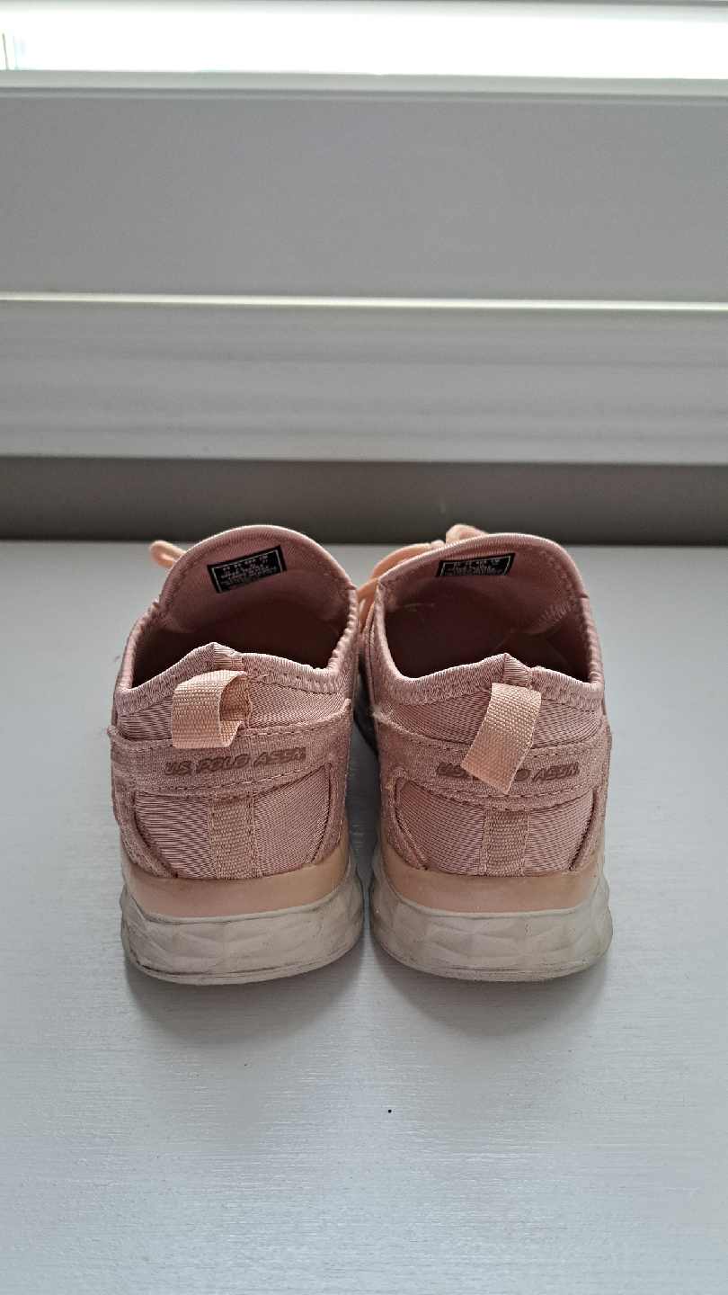 US Polo Assn Pink Sneakers - Size 3 Youth - photo 3