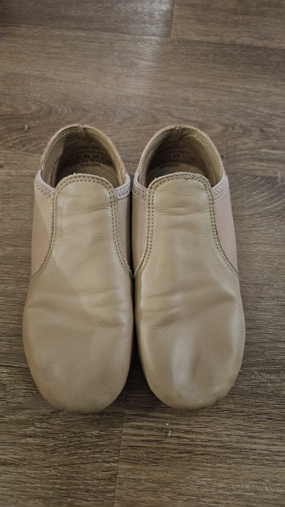 Capezio Leather Jazz Shoes Size 3 1/2 M