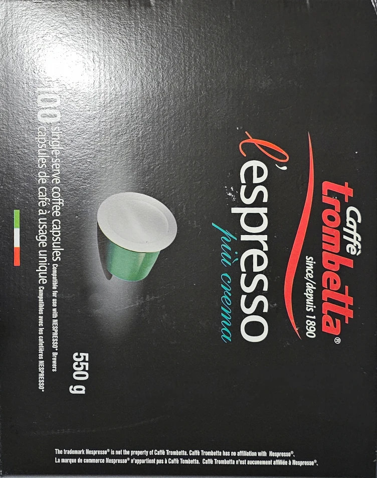 Caffè Trombetta 100 count