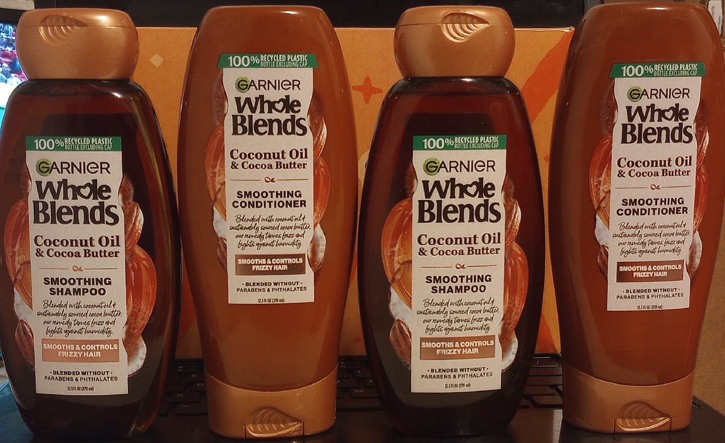 Garnier Whole Blends Coconut Oil & Butter Sh/Cond. - 4 for $10