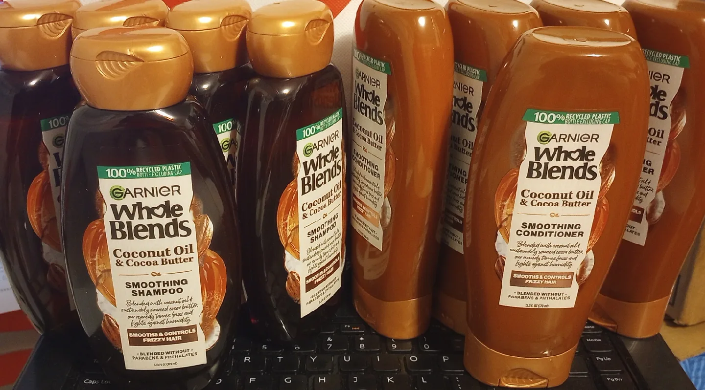 Garnier Whole Blends Coconut Oil & Butter Sh/Cond. - 4 for $10 image indicator(3)