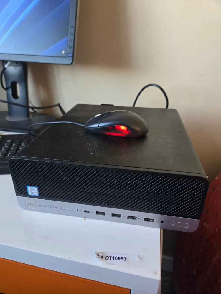 Hp desktop computer and desktop and chair image indicator(9)