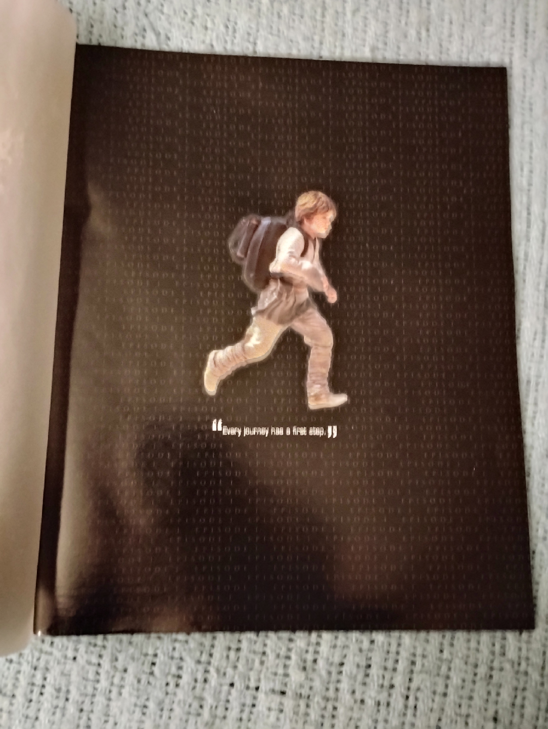 VINTAGE!! 1999 STAR WARS: THE PHANTOM MENACE MEDIA BOOK - photo 2