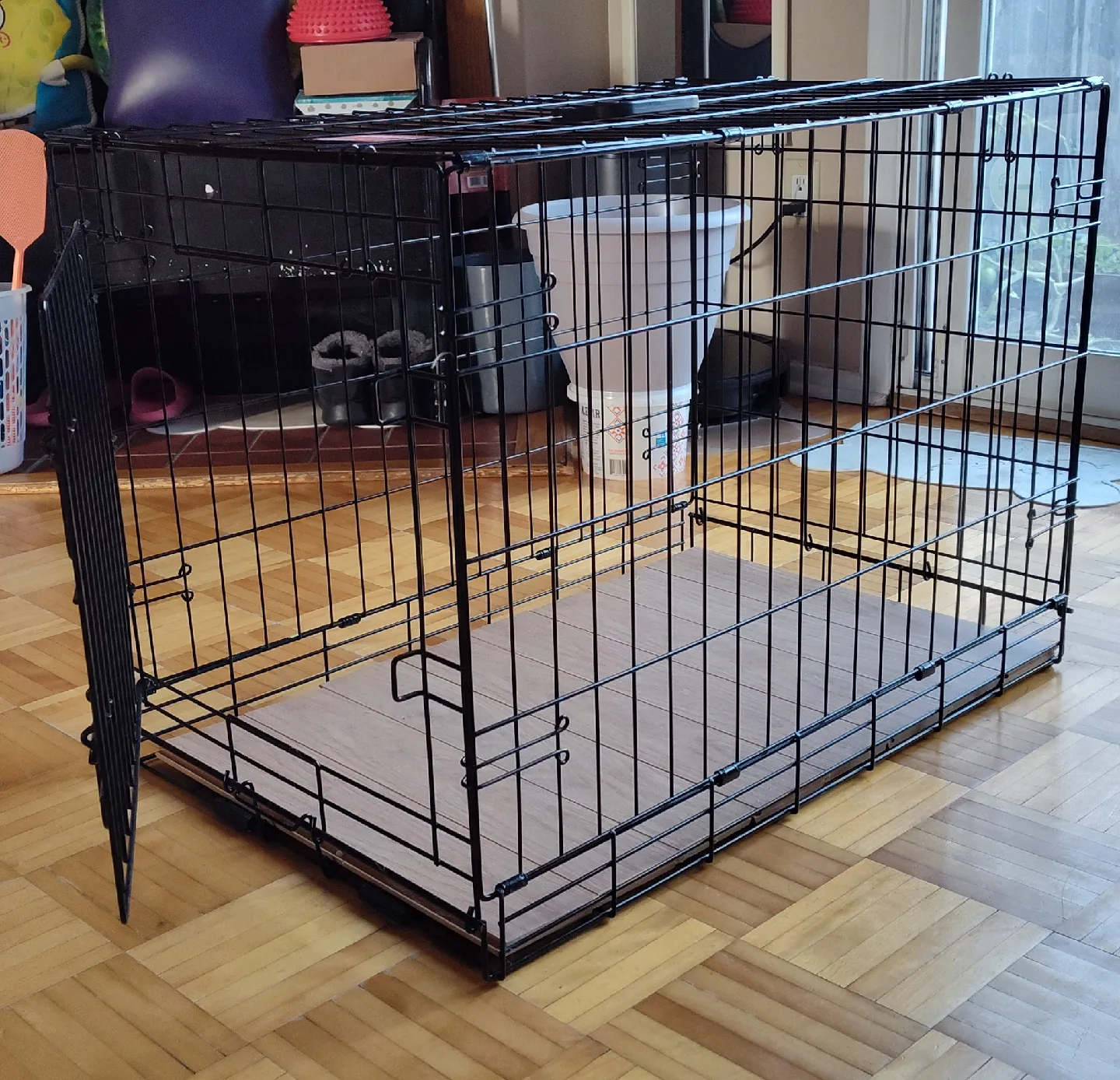 Dog Crate - Black Wire 🥕 image indicator(2)