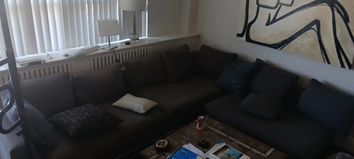 Large Sectional Sofa - Dark Grey thumbnail