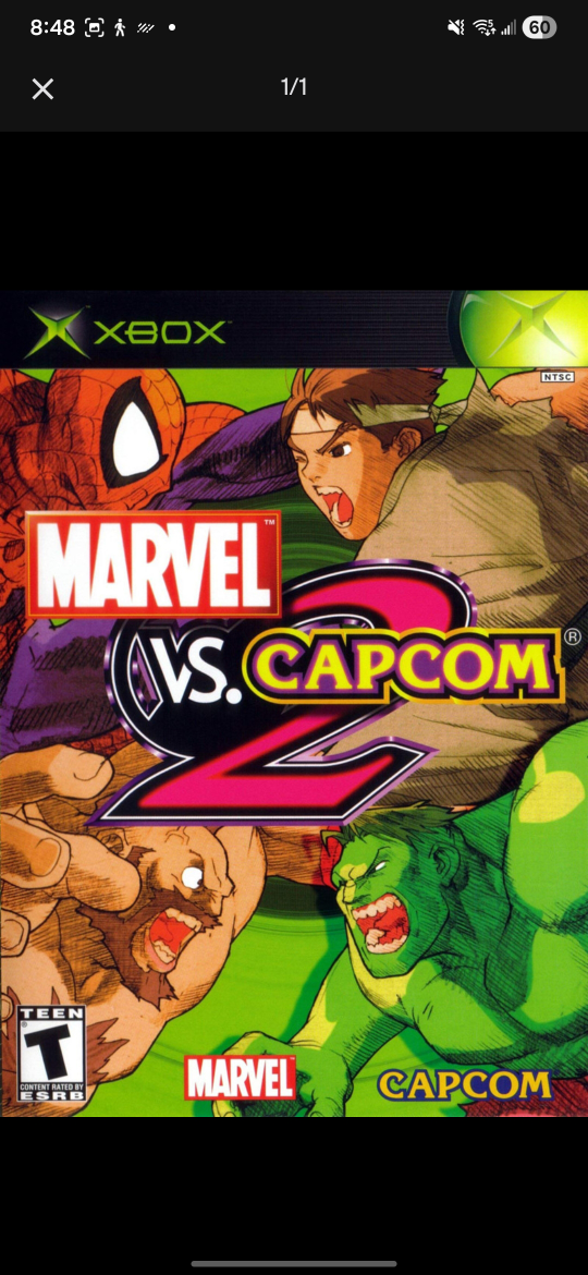 Marvel vs Capcom 2 for Xbox