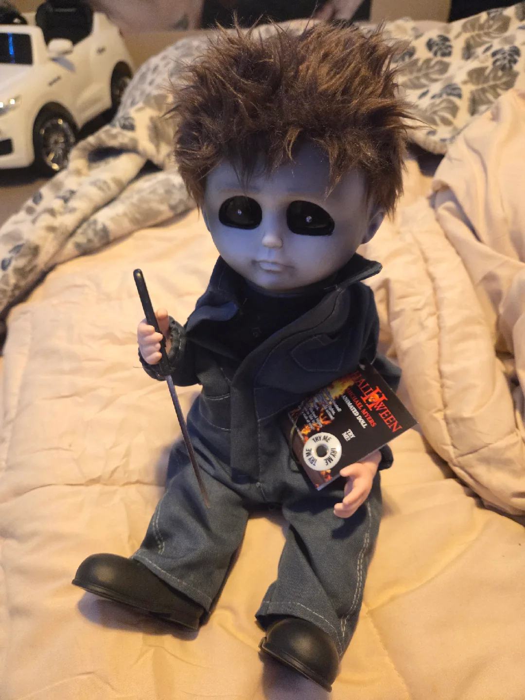 Halloween Michael Myers Animated Doll thumbnail