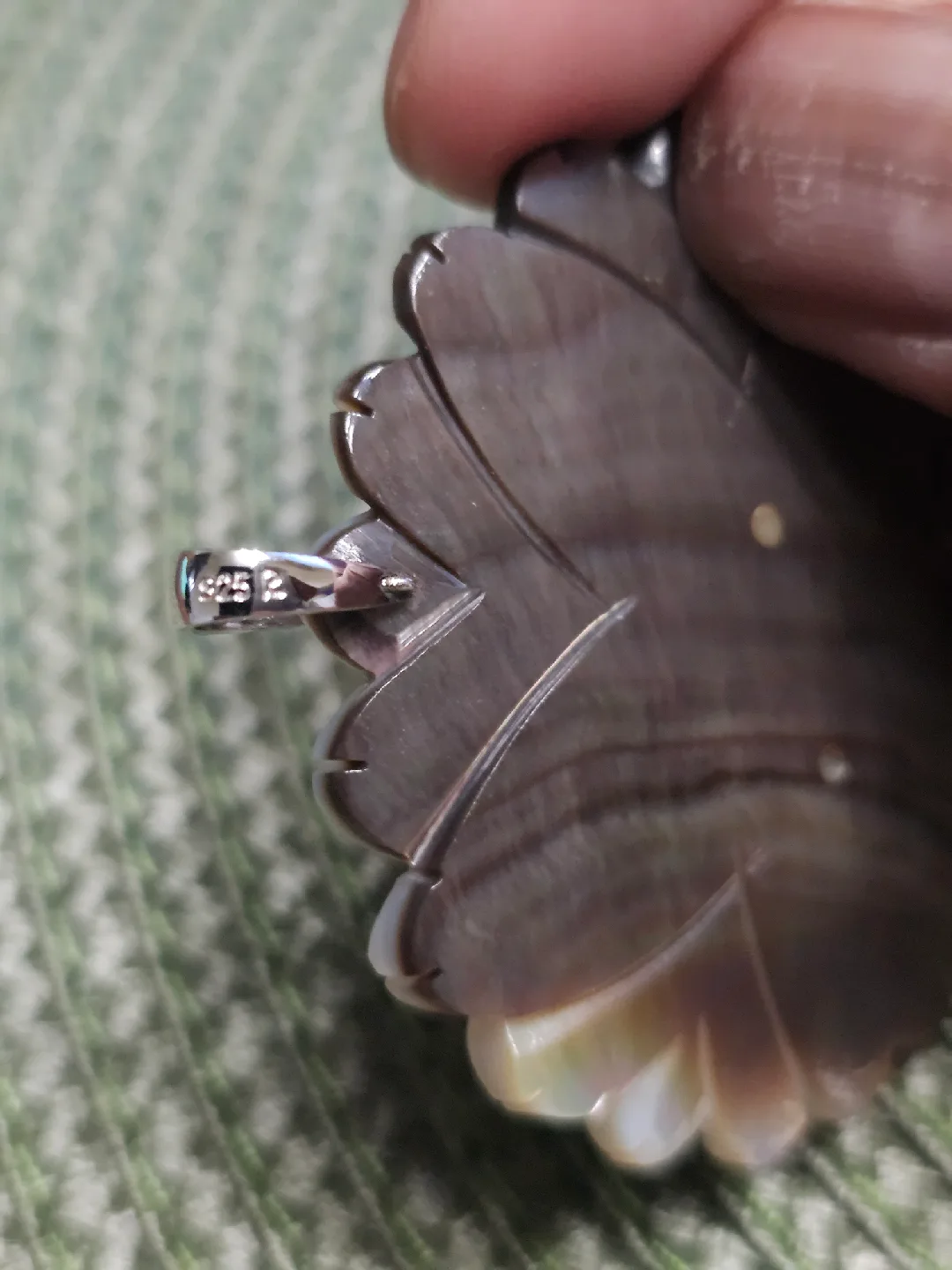 Flower Pendant Stamped 925 image indicator(2)