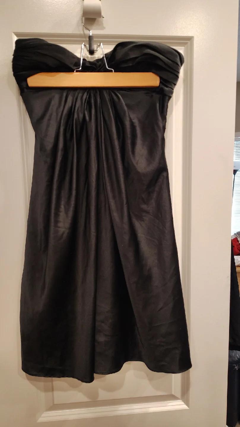 Le Chateau Black Strapless Dress image indicator(3)