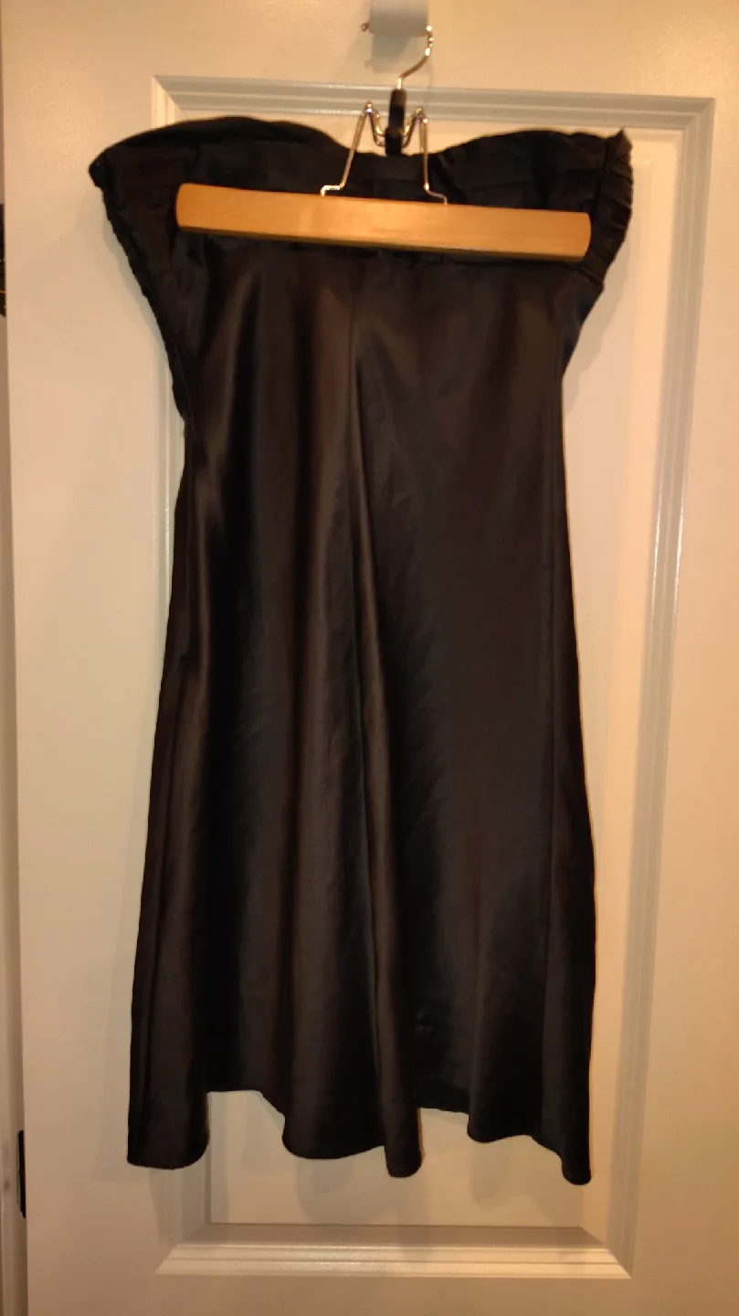Le Chateau Black Strapless Dress image indicator(4)