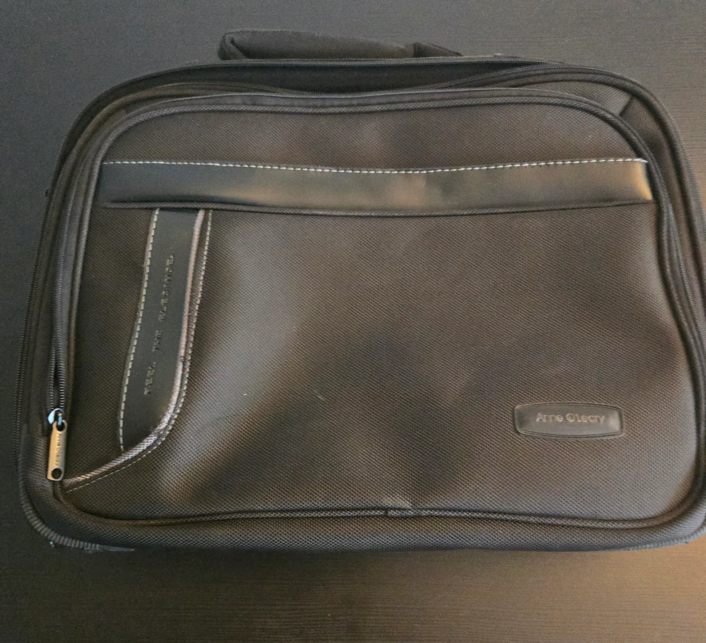 Anne O'Leary Black Laptop Bag thumbnail