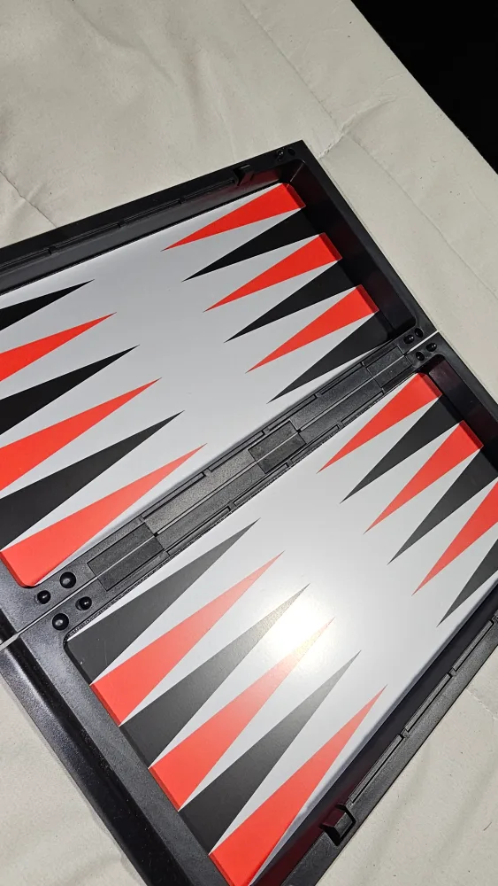 Folding Chess & Backgammon Board Game Set image indicator(2)