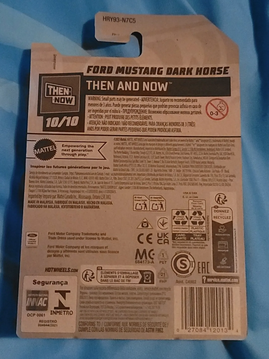 Hot Wheels Ford Mustang Dark Horse - New in Package image indicator(5)