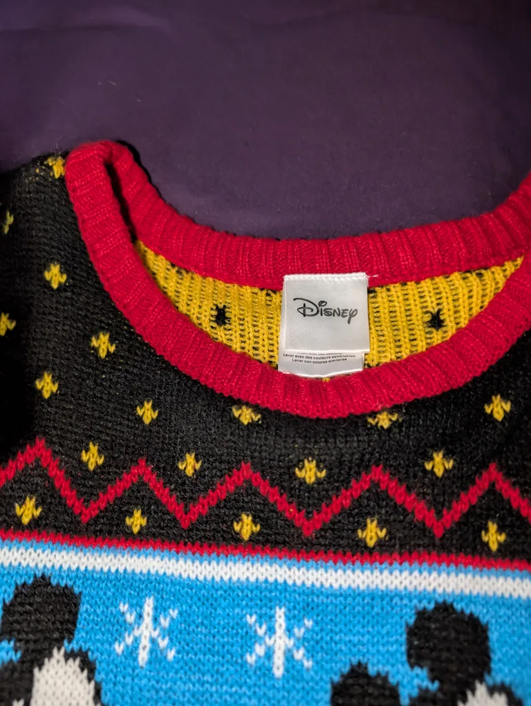 Disney Mickey Mouse Christmas Sweater - XL image indicator(2)