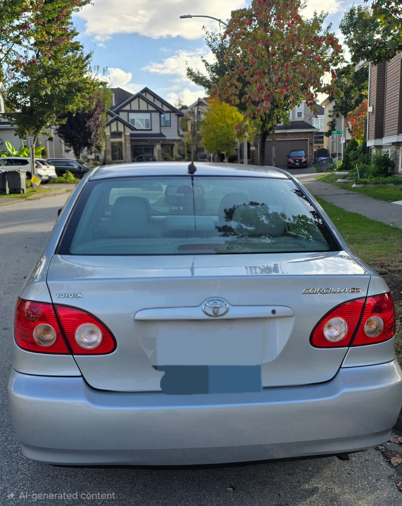2007 Toyota Corolla CE Silver Sedan - photo 4