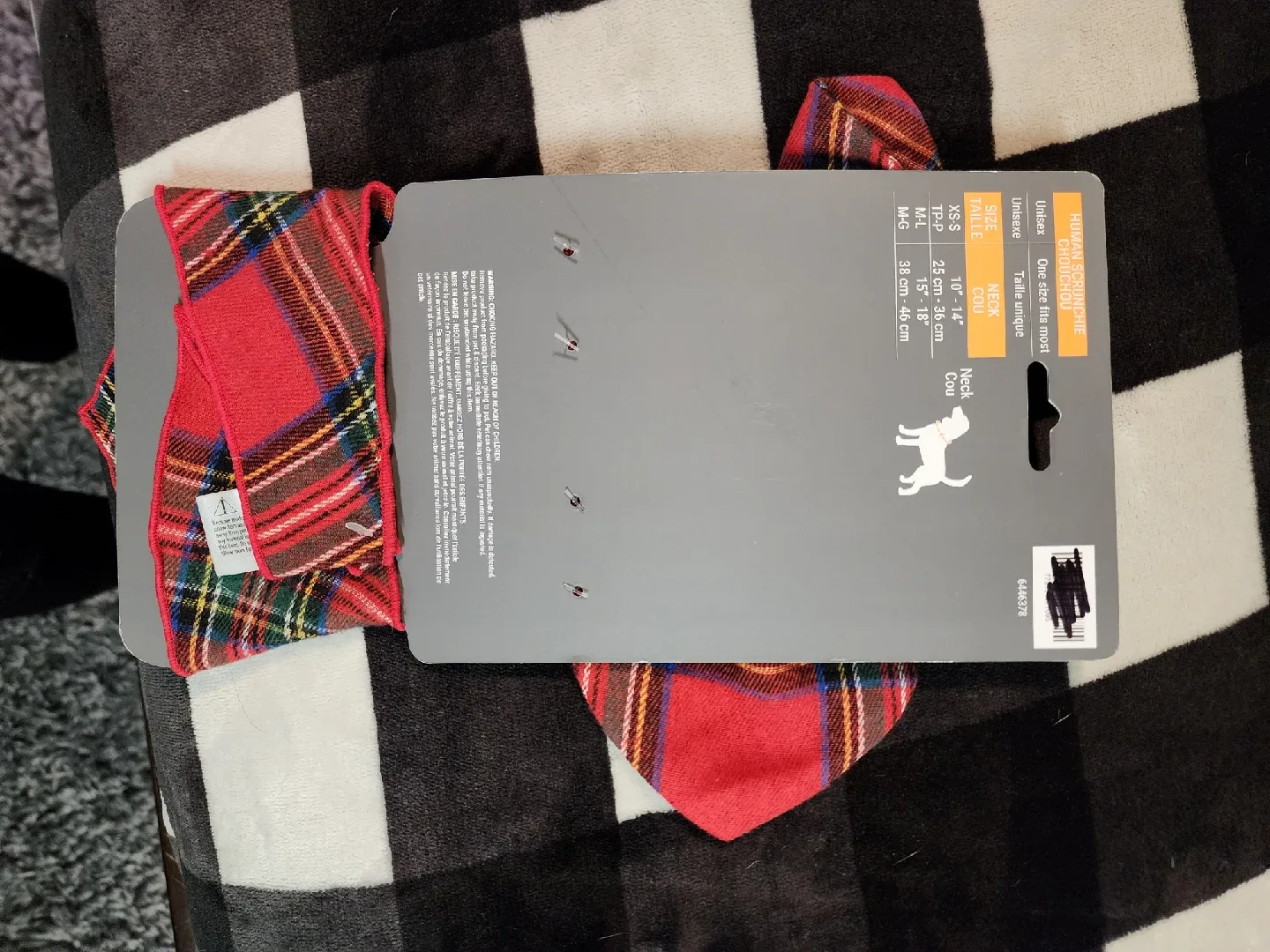 Bailey & Bella XS-S Plaid Pet Ensemble - New image indicator(2)