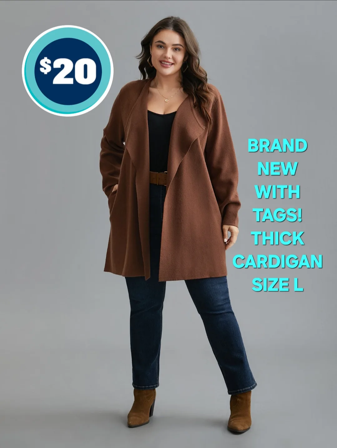 NEW Thick Cardigan thumbnail