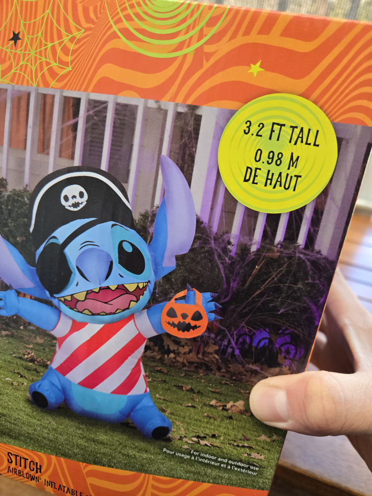 Brand new stitch halloween inflatable decoration - photo 4